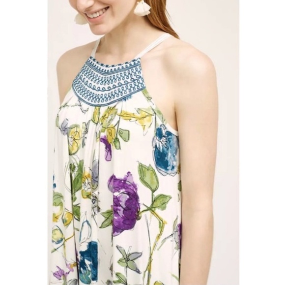 Anthropologie Tops - Anthro One September S Isabel Floral Embroider Top